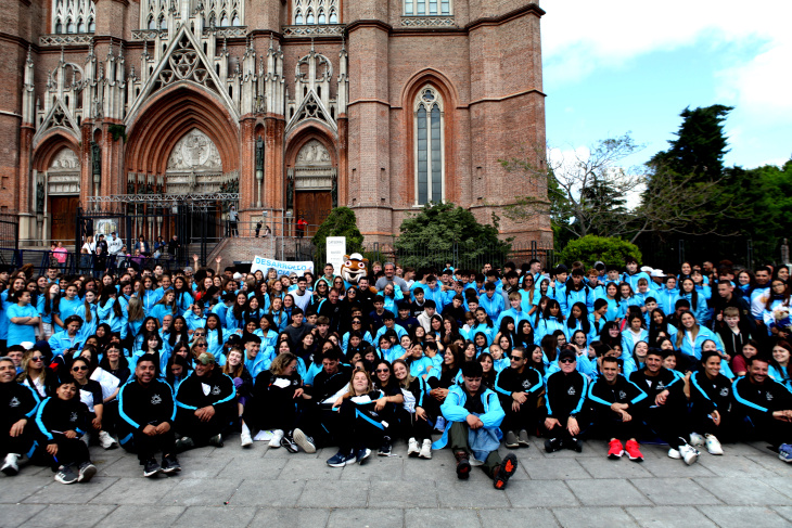 Delegación de La Plata en Plaza Moreno