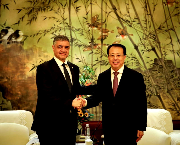 Encuentro entre autoridades de Buenos Aires y Shanghái