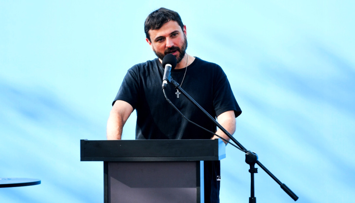 Juan Grabois en cierre de campaña