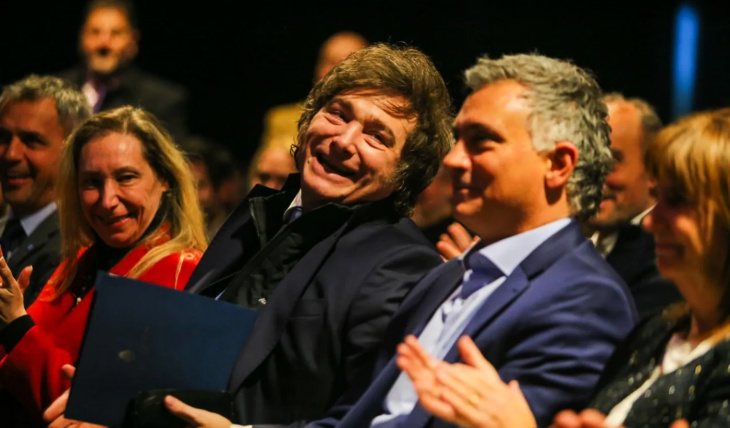 Javier Milei en San Nicolás