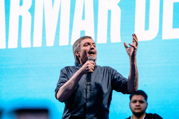 Máximo Kirchner en evento político