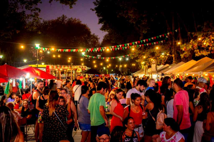Festival gastronomía italiana en La Plata