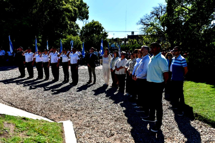 Acto del 189 aniversario en 25 de Mayo