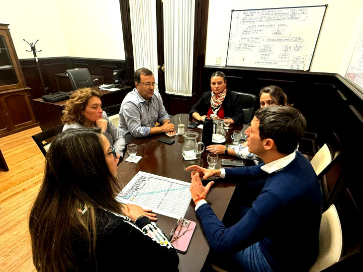 Senador Marcelo Daletto en la Legislatura bonaerense