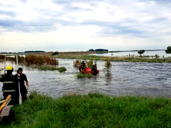 Mapa del Plan Maestro del Río Salado