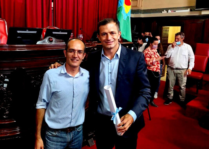 Marcos Pisano y Eduardo Bucca