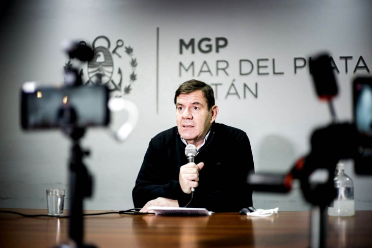 Trabajadores municipales protestan en Mar del Plata