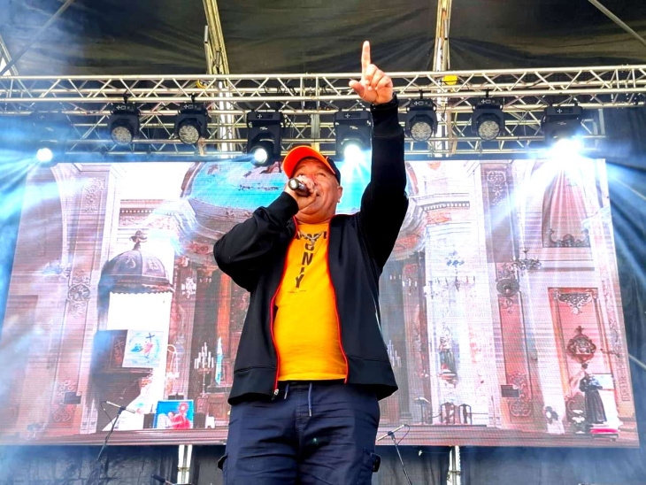 Espectáculo musical en la celebración de Magdalena