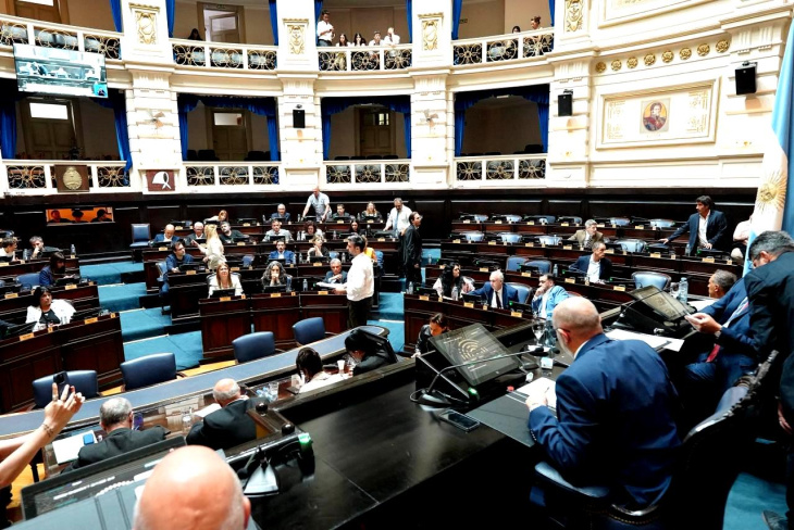 Sesión Legislatura Buenos Aires