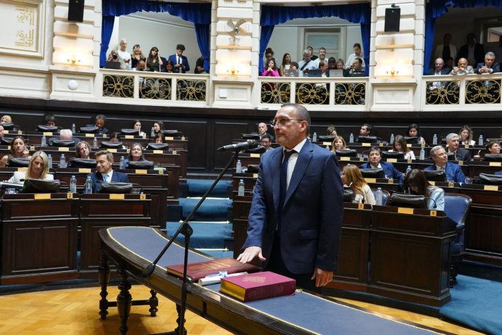 Diputado Luis Vivona jurando