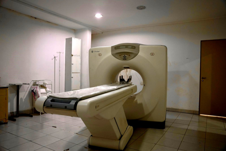 Tomógrafo Helicodal Hospital Unzué