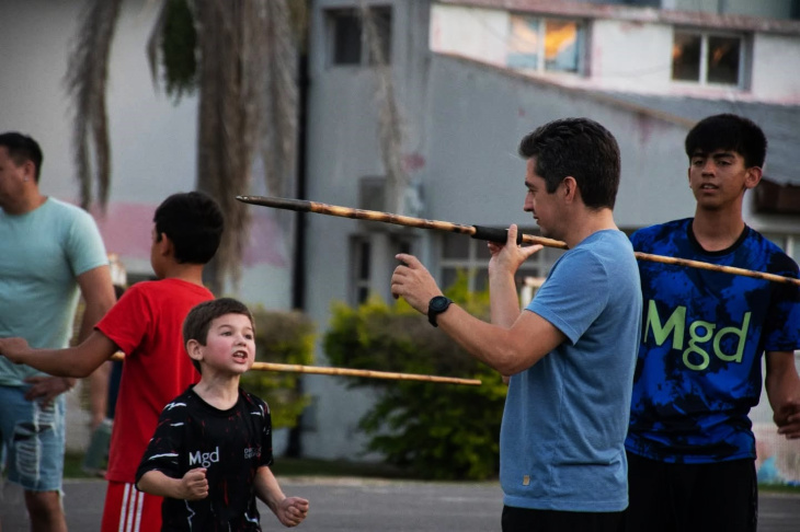 Jornada deportiva en Magdalena