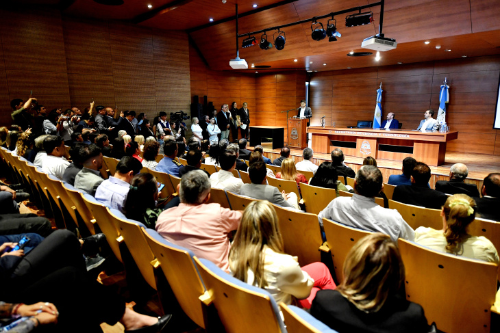 Kicillof en la reunión con gobernadores