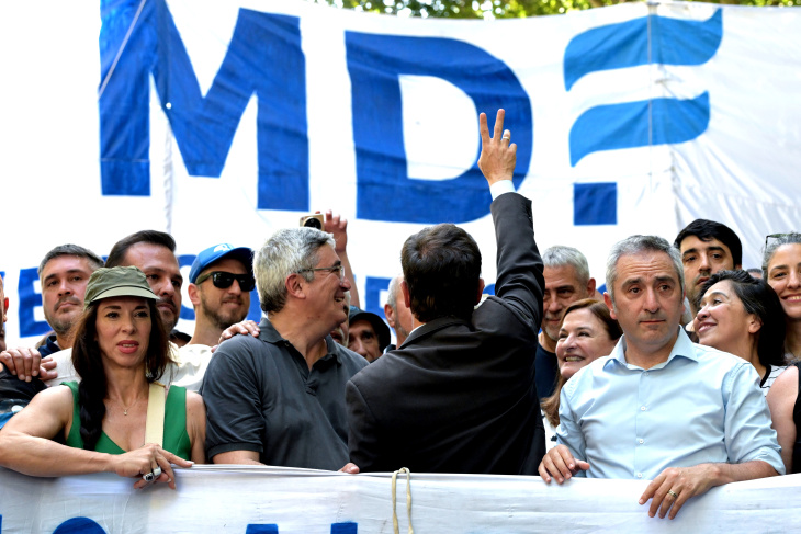 Marcha en Plaza de Mayo