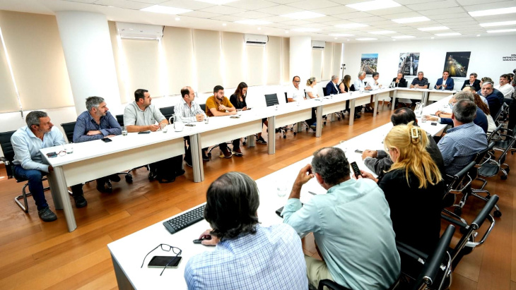 Firma de licitación Río Salado