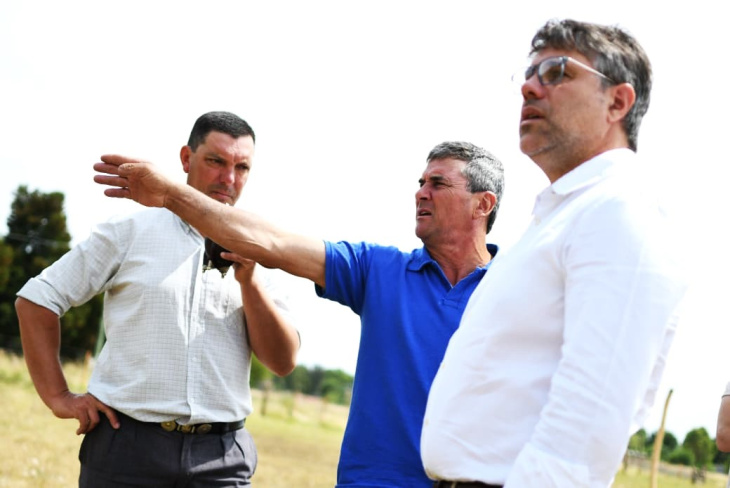 Recorrido del predio tradicionalista