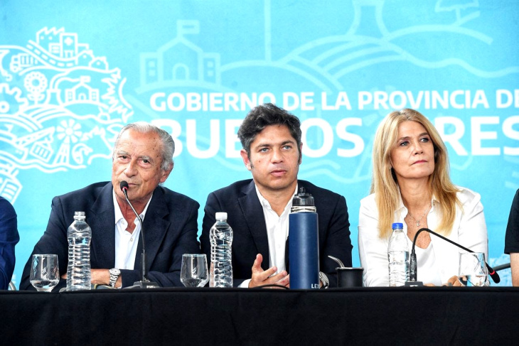 Axel Kicillof en conferencia
