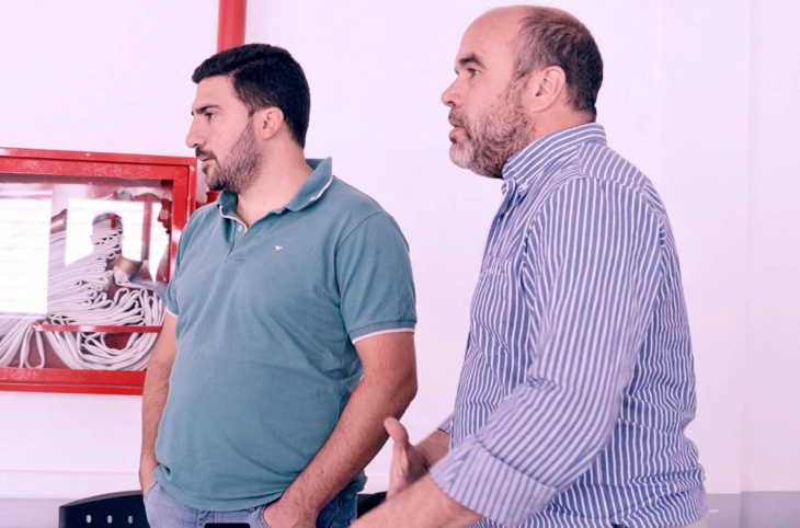 Recorrido de Ramiro Egüen en CAPS Ramón Carrillo