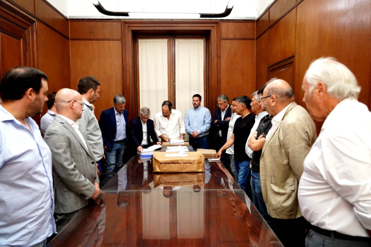 Plano de zonificación del transporte público