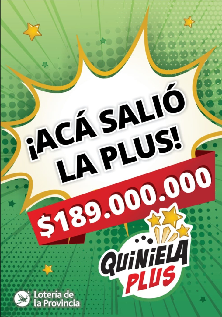 Tabla de resultados Quiniela Plus