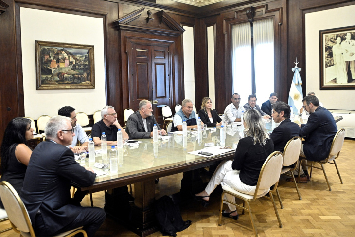 Reunión en Casa de Gobierno