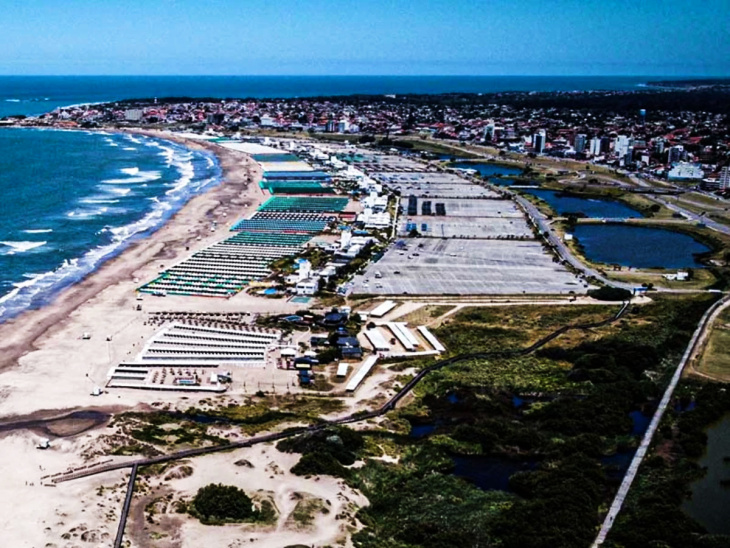 Reunión autoridades Punta Mogotes