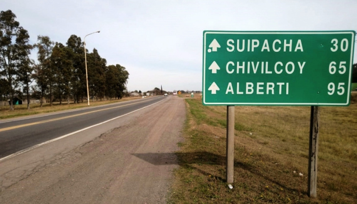 Mapa de rutas concesionadas en Buenos Aires