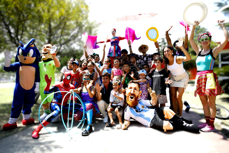 Niños en colonias de verano La Matanza