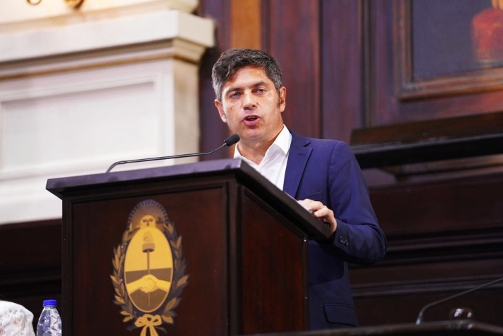 Axel Kicillof en apertura legislativa