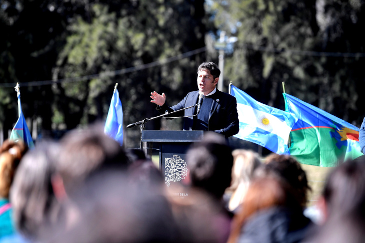 Axel Kicillof en Tierra del Fuego